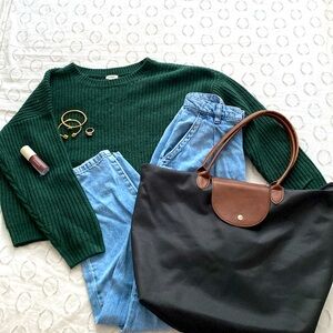 Forest green nite sweater